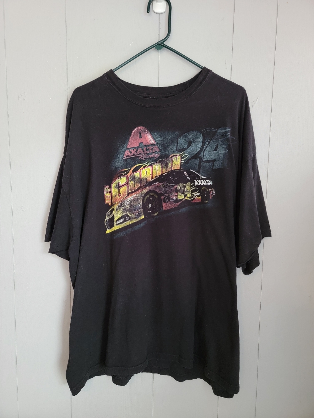 Jeff Gordon Men's Shirt XXL Black Short Sleeve Racing